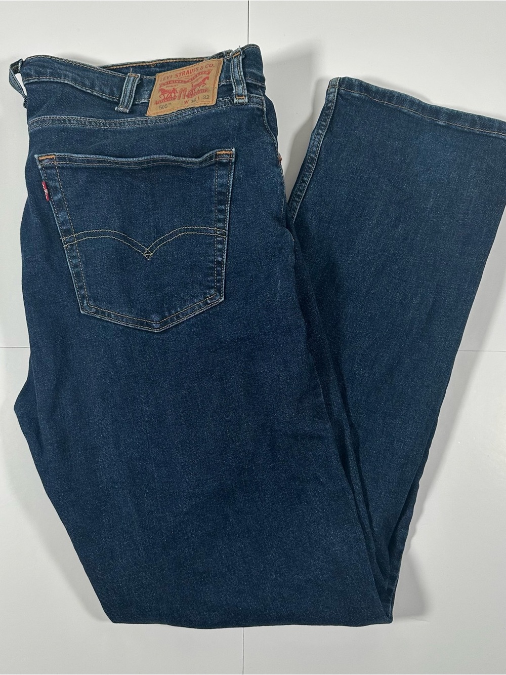 Levi’s 505‎ Regular Fit Blue Jeans W38 L32